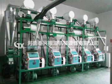吉林長春面粉機(jī)安裝案例